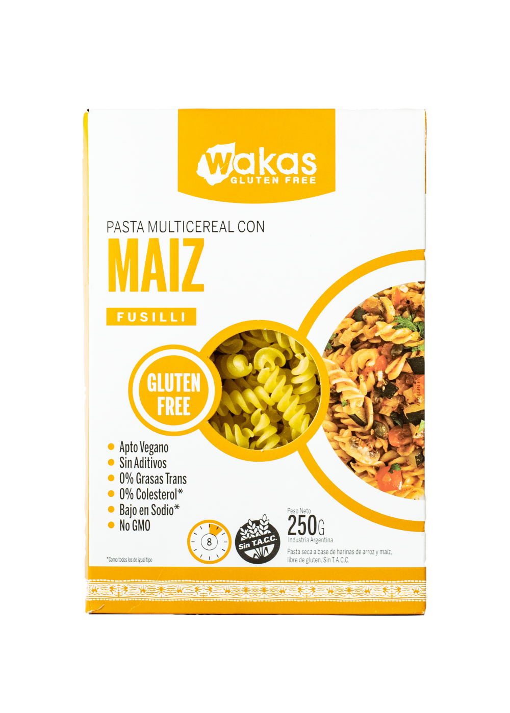 Fideos Multicereal Maiz Wakas