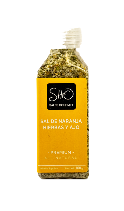 Sal de Naranja, Hierbas Ajo Shio Gourmet