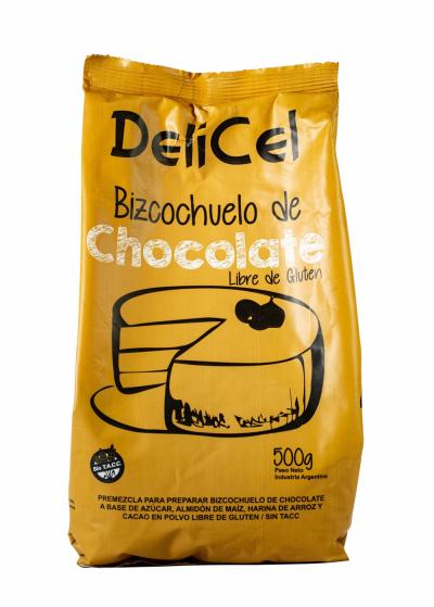 Premezcla Bizcochuelo de Chocolate Delicel