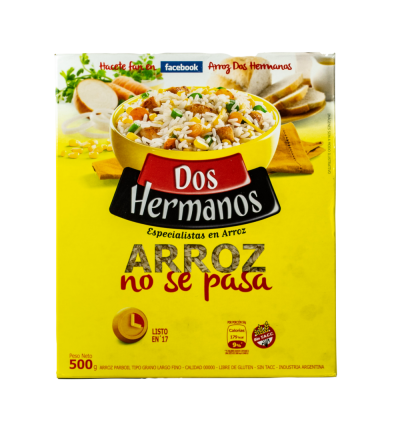 Arroz no se pasa Dos Hermanos