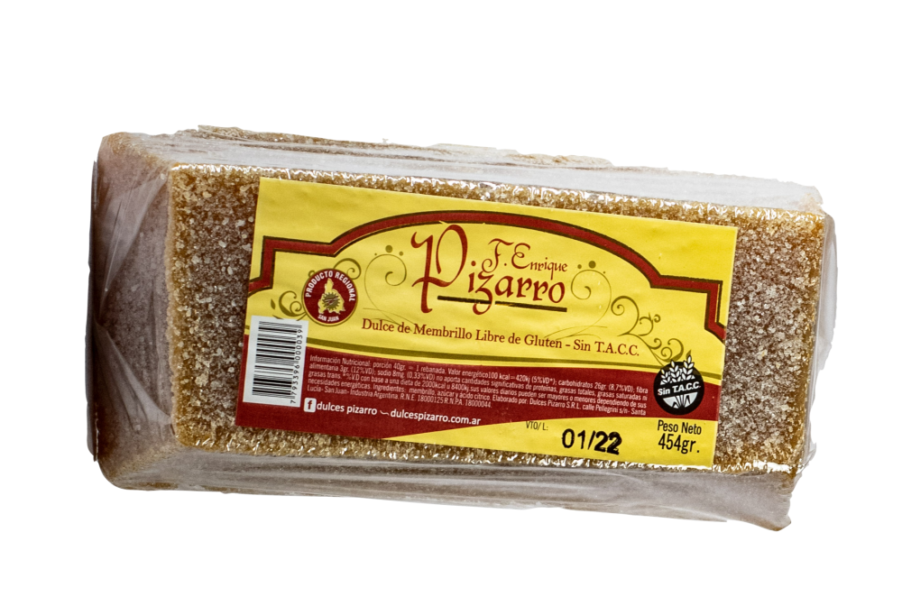 Dulce de Membrillo lingote Pizarro