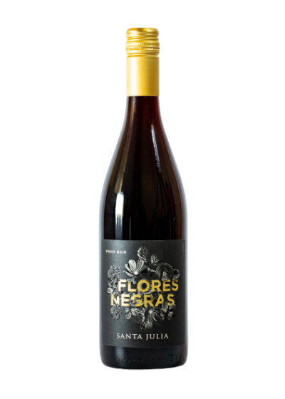 Vino Pinot Noir Flores Negras Santa Julia