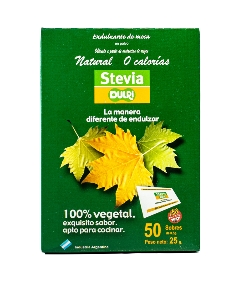 Stevia en polvo 50 Sobres Dulri